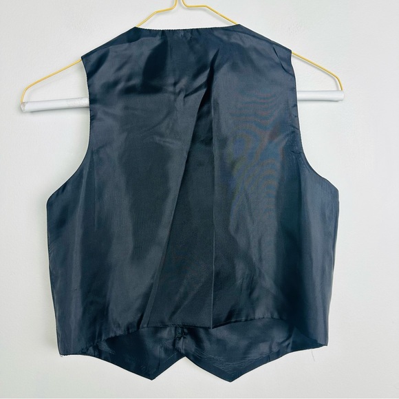 Nordstrom Charcoal Kids Suit Set Blazer Vest and Pants Size 7 - Picture 9 of 14